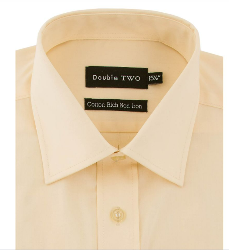 D2 King Size Half Sleeve Shirt Lemon SHX4500U-2